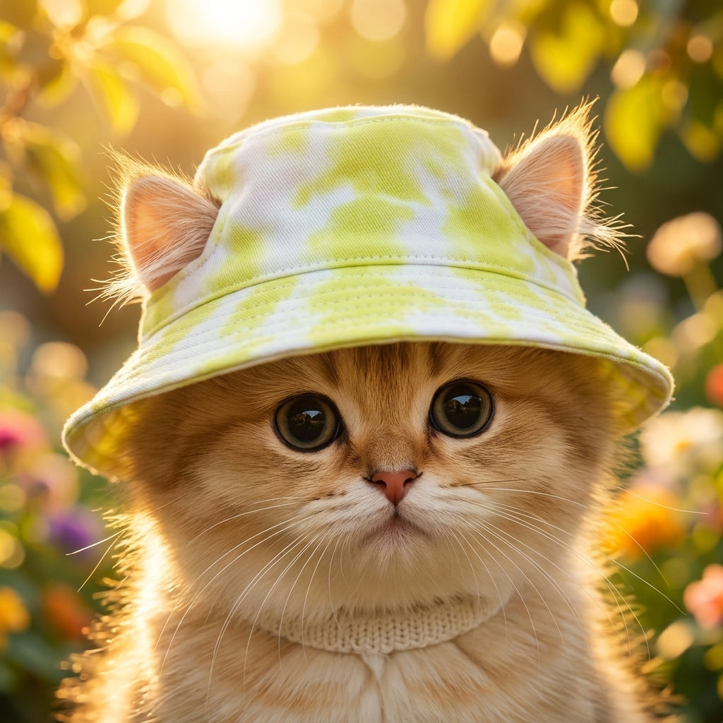 Summer Pet Cat Sun Hat