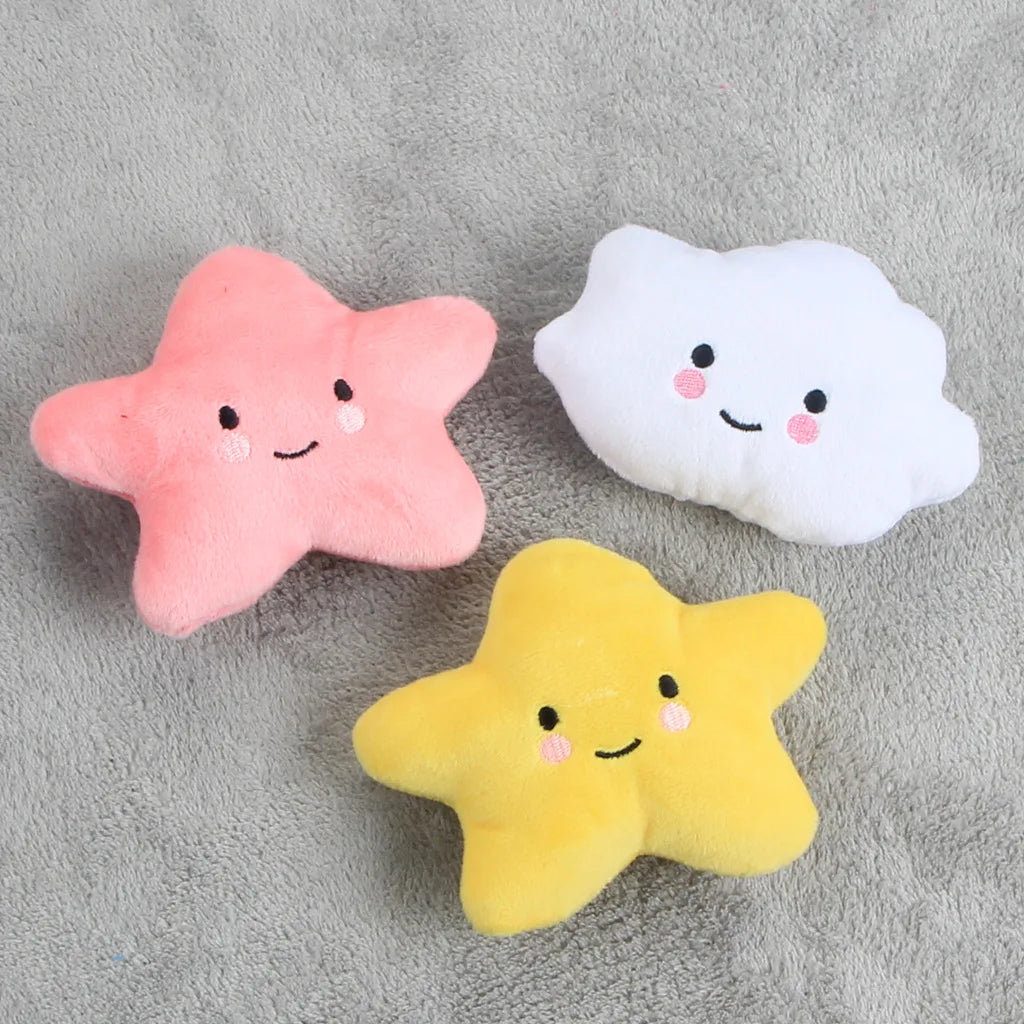 Cute Puppy Dog Cat Squeaky Toy Bite Resistant Pet Chew Toys for Small Dogs Animals Shape Mascotas Accessories Zabawki Dla Psa
