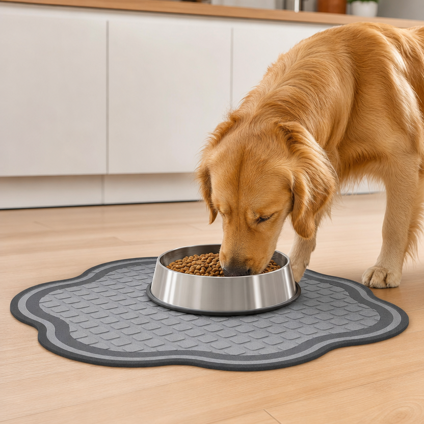 Diatomaceous Mud Food Bowl Placemat lifestyle