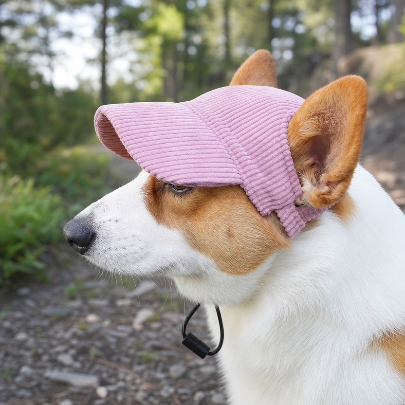 Adjustable Dog Baseball Cap lifestyle