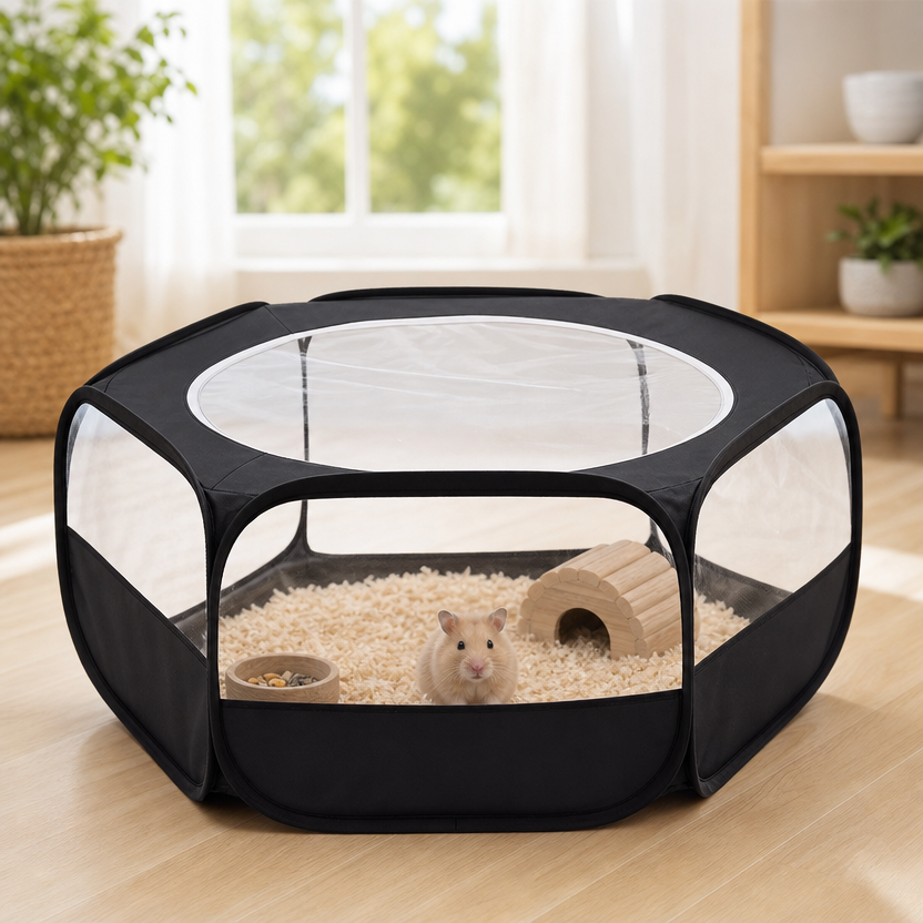 Portable Small Pet Playpen lifestyle