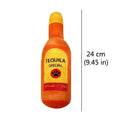 Funny Plush Dog Toys Beer Bottle Shaped Small Large Dogs Squeak Sound Clean Teeth Chew Toy Pets Interactive Playing Supplies
