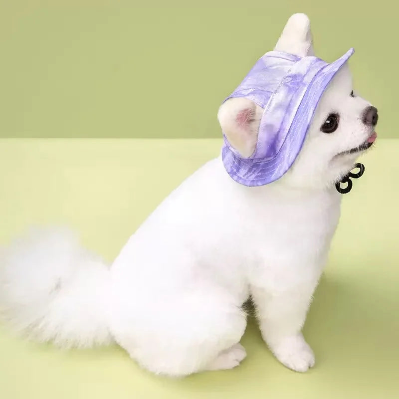 Pet Dog Cat Cap Breathable Sunhat Cotton Fisherman Hat For Small Medium Large Dogs Cats Caps Pet Products