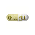 Interactive Plush Pill-Shaped Dog Toy with Squeaker - Durable, Bite-Resistant Chew Toy for Pet Play and Dental Health