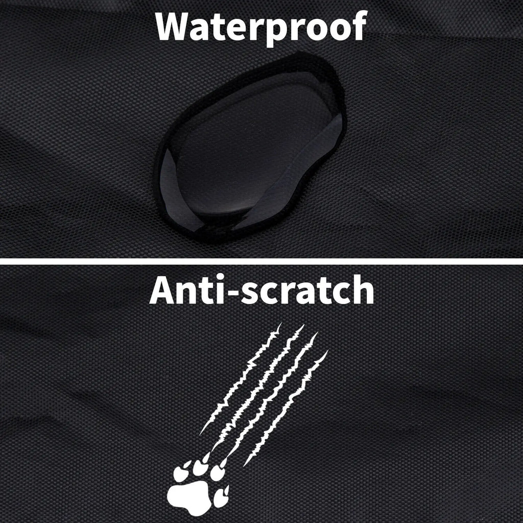 Heavy Duty Waterproof Car Rear Back Seat Cover Black Pet Dog Protector Universal Automobile Interior Products Car Seat Cover