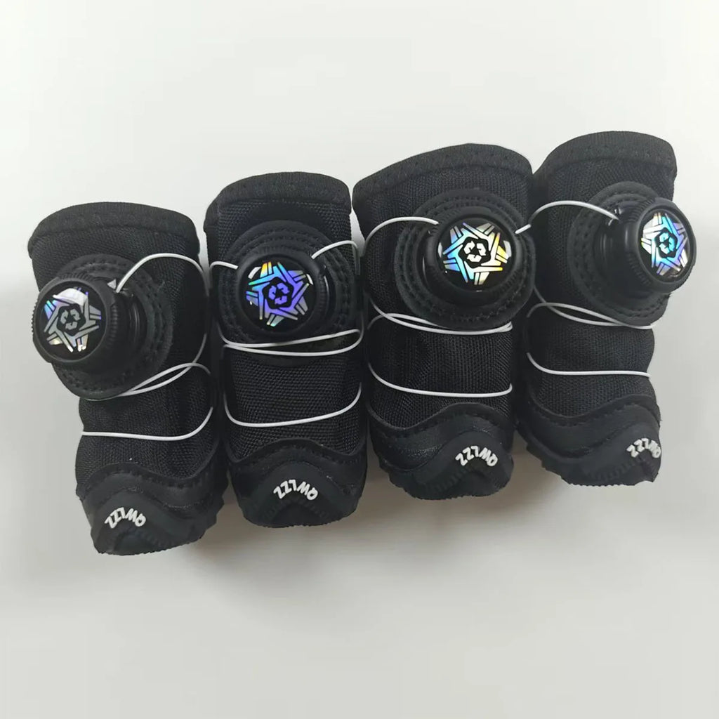 Winter Pet Shoes Dog Shoes Warm Fleece Puppy Pet Shoes Waterproof Dog Snow Boots For Small Dogs Chihuahua Yorkie Teddy Shoes