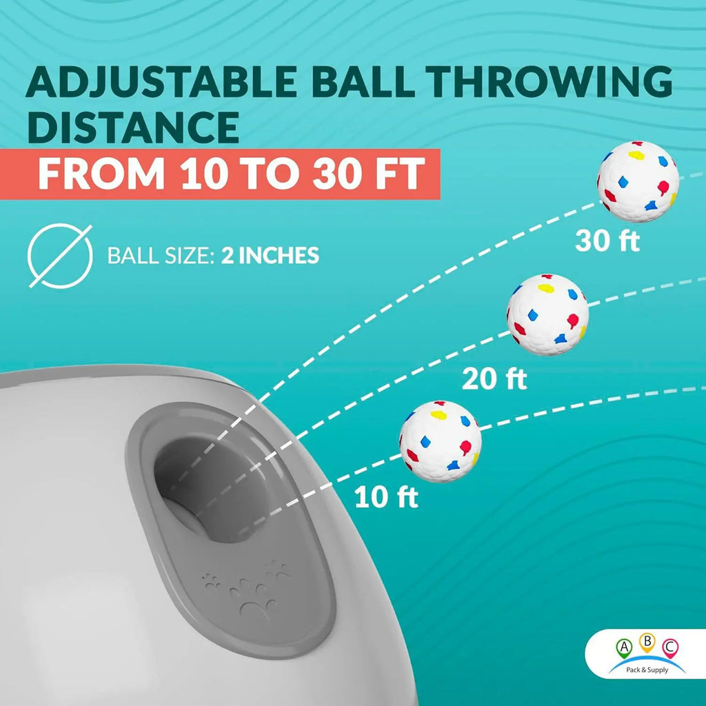 New Pet Ball Dispenser Dog Toy Ball Thrower Outdoor Toys Automatic Ball Dispenser Mentally Stimulating Dog Toys Thrower Machine