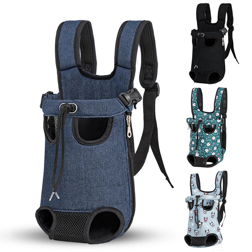 New Outdoor Dog Bag Camouflage Breathable Backpack for Dog Travel Puppy Carrier Transport Vehicle Pet Mesh Dog Carrying Bag