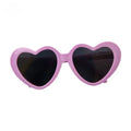 Heart-Shaped Pet Glasses - Dog & Cat Photo Accessory