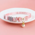 Pet Collar Pink Lace Bow Hanging Bead Cat Choker Bell Dog Cat Supplies Pet Accessories Dog Accessories Dog Cat Products