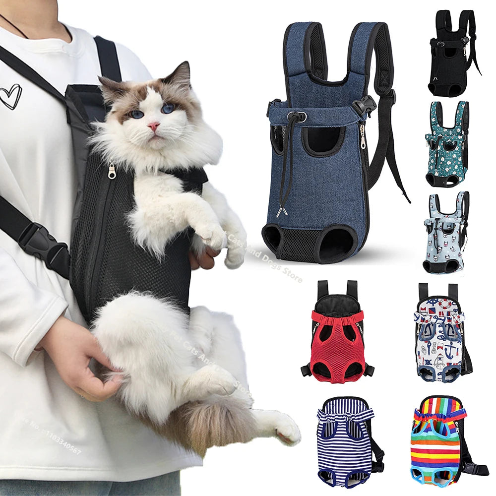 New Outdoor Dog Bag Camouflage Breathable Backpack for Dog Travel Puppy Carrier Transport Vehicle Pet Mesh Dog Carrying Bag