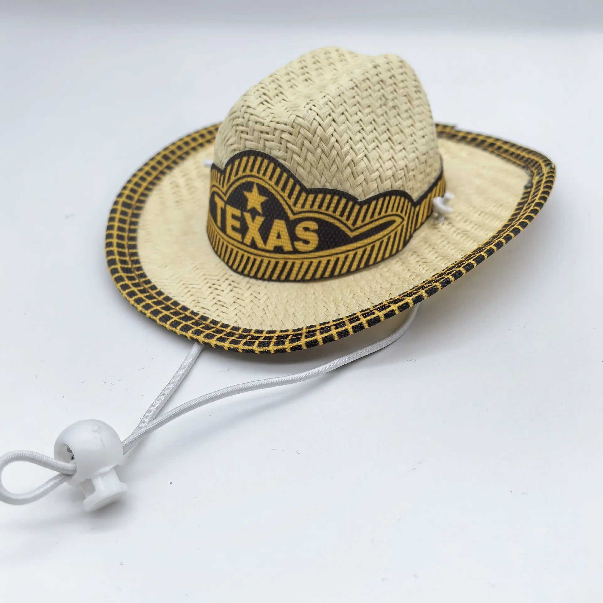1 Pet cowboy hat, cat and dog with adjustable shoulder strap for holiday party decoration and going out