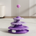 1pc Cat Turntable Self-Entertainment Toy Pet Toy Teaser Cat Wand New Model Cat Supplies Interactive Cat Play Equipment