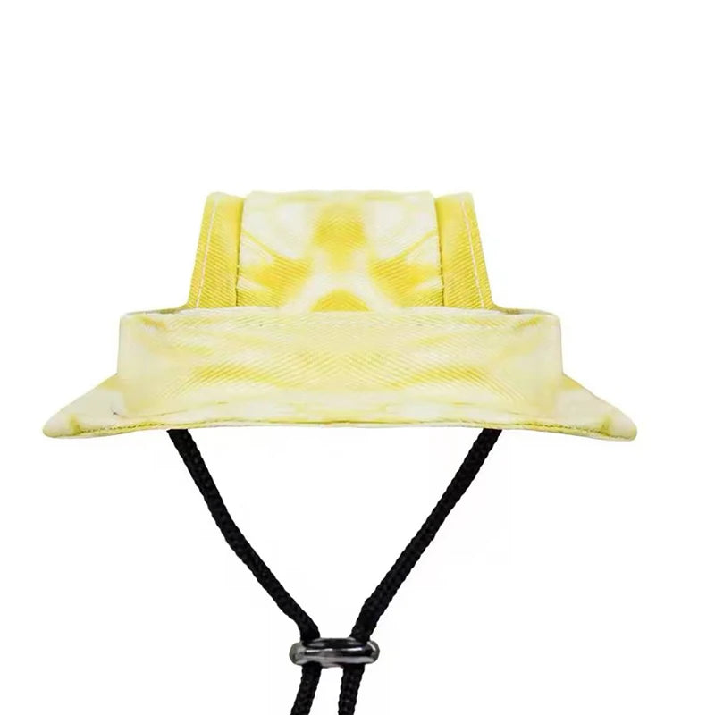 Pet Dog Cat Cap Breathable Sunhat Cotton Fisherman Hat For Small Medium Large Dogs Cats Caps Pet Products