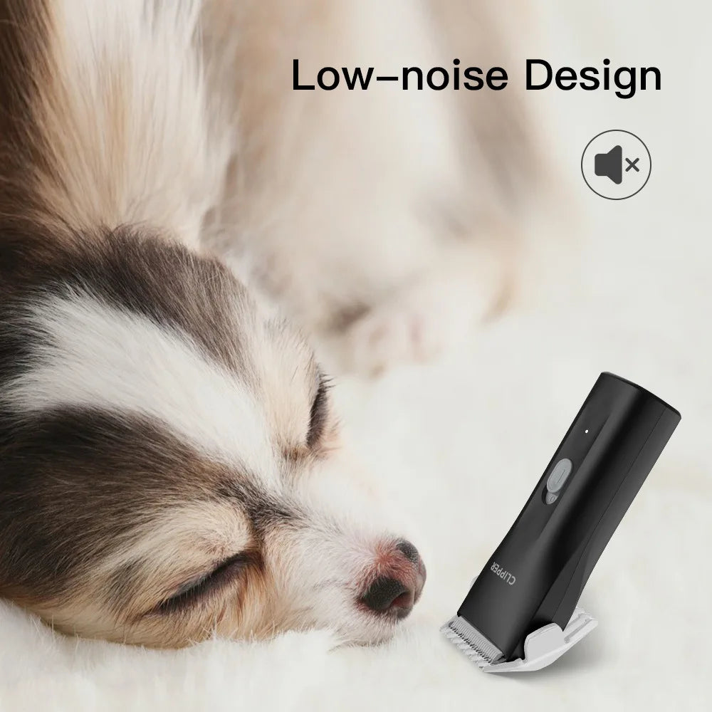 Small Dog Hair Clipper Electric Grooming Trimmer for Pets USB Rechargeable Cat Shaver Animals Haircut Machine waterproof