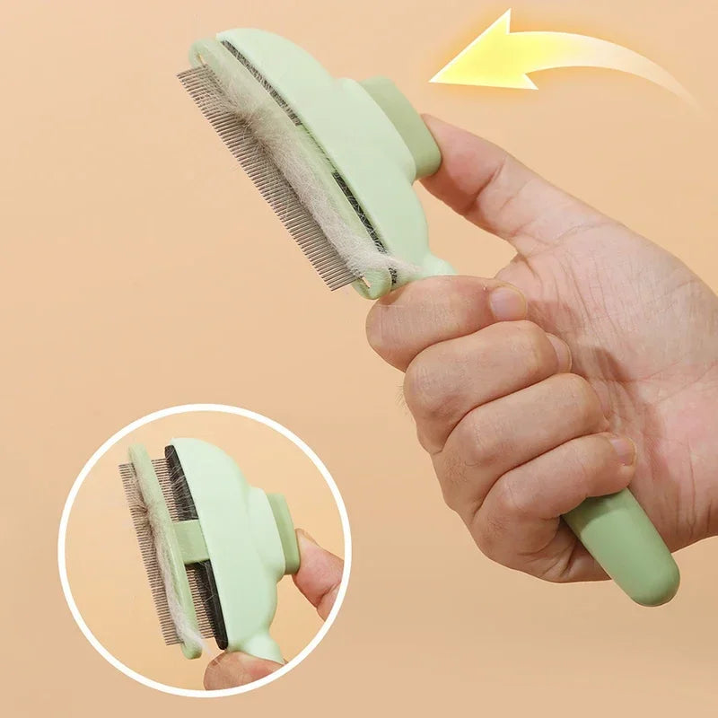 Pet Cat Comb Cat and Dog Hair Removal Brush Cleaning Hair Cleaner Beauty Cleaning Supplies Cat and Dog Universal Pet Supplies
