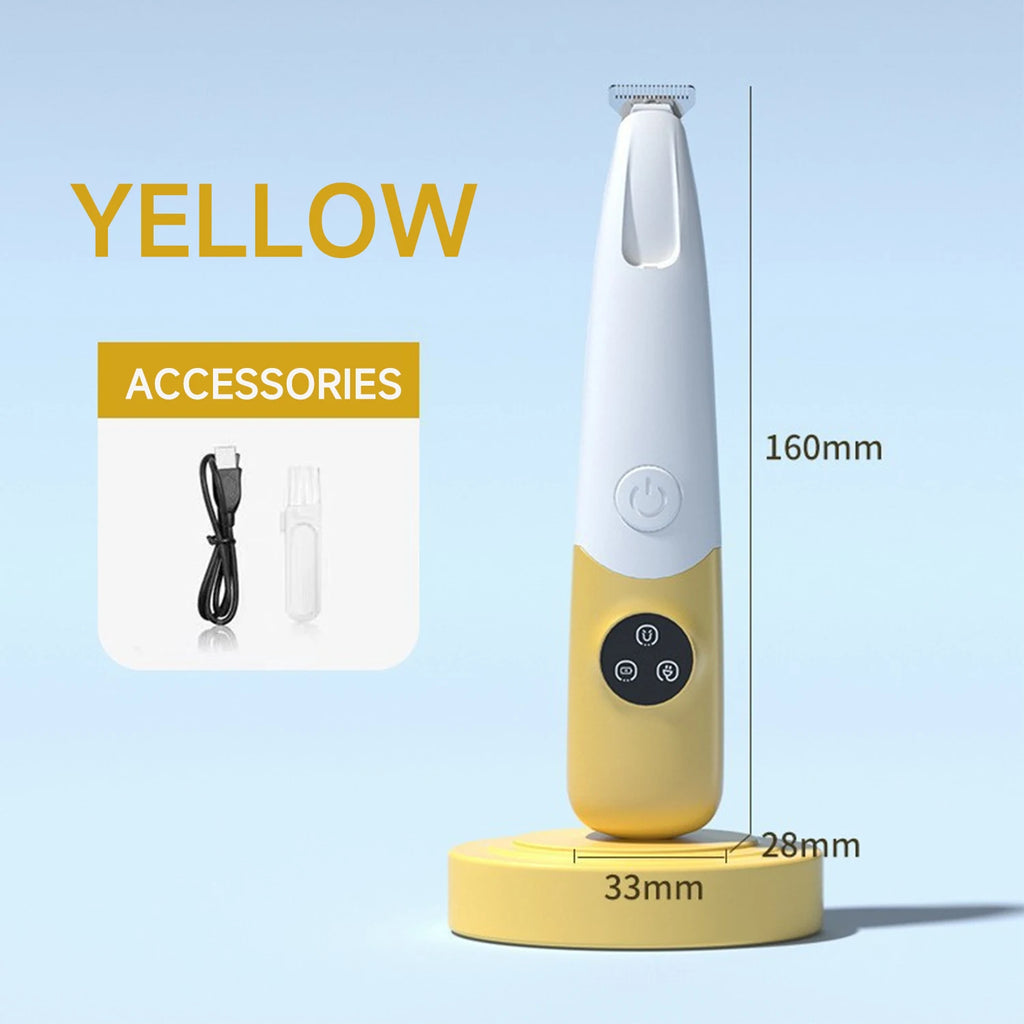 Pet care Trimmer Set-Low Noise dogs & Cats Trimmer, Wireless, LED & Waterproof
