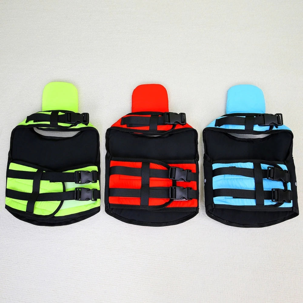 Small Medium Dogs Life Swimsuits  with Removable Front Float Secure High Flotation Adjustable Life Jacket Pet Swimming Supplies