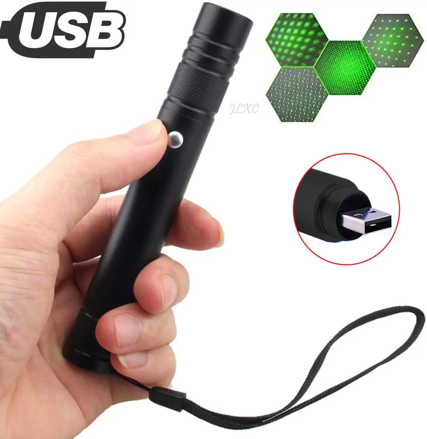 Mini 2 in1Cat Keychain Fun Pointer Portable Green Laser pointer LED Training Torch Pet Cat Tickle Toy Flashlight