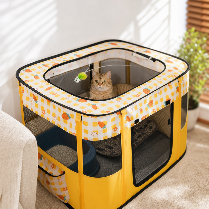Cat House Delivery Room Tent