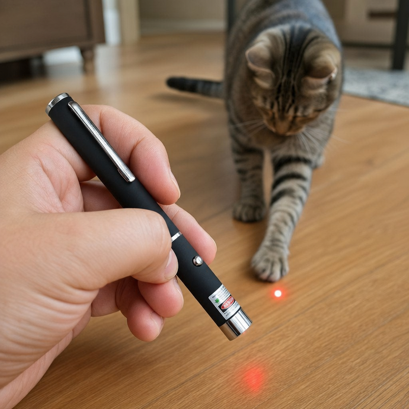 Mini Portable LED Laser Pointer lifestyle