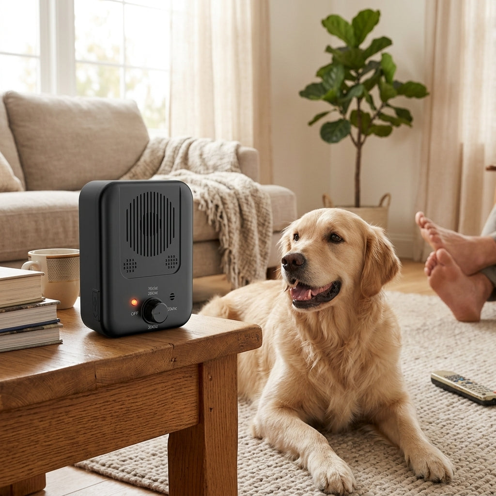 Ultrasonic Dog Anti-Bark Device lifestyle